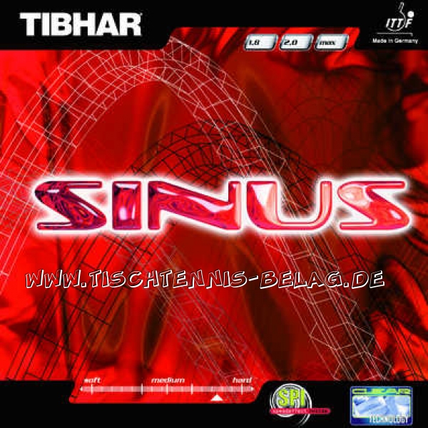 Tibhar Sinus  Tischtennis-Belag Tischtennisbelag 