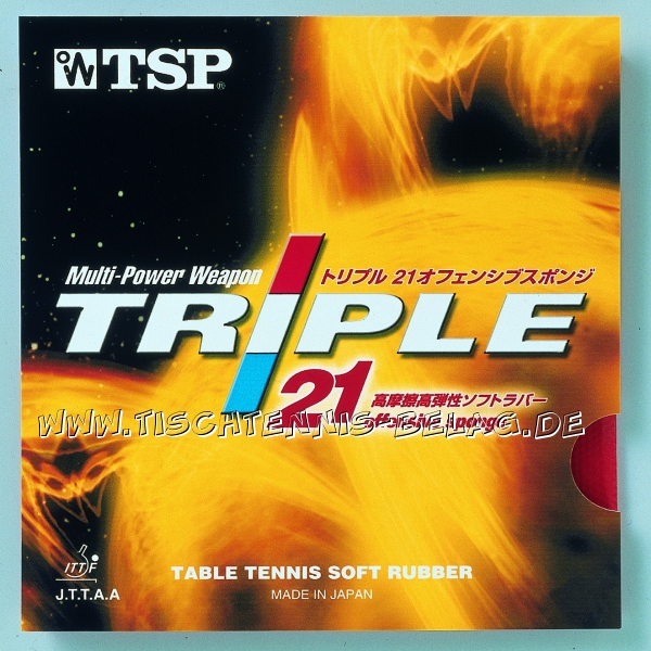 TSP Bjorn Triple Spin UQ Triple 21 730-21 neuer TT-Belag NEU OVP frei wählbar 